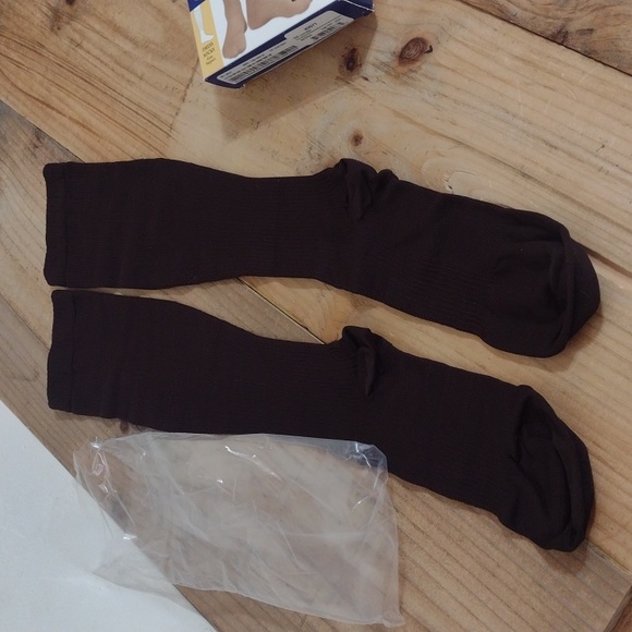 Activa 20-30mmHg Firm Support Graduated Compression Men's Dress Socks Brown NWT - Picture 9 of 9